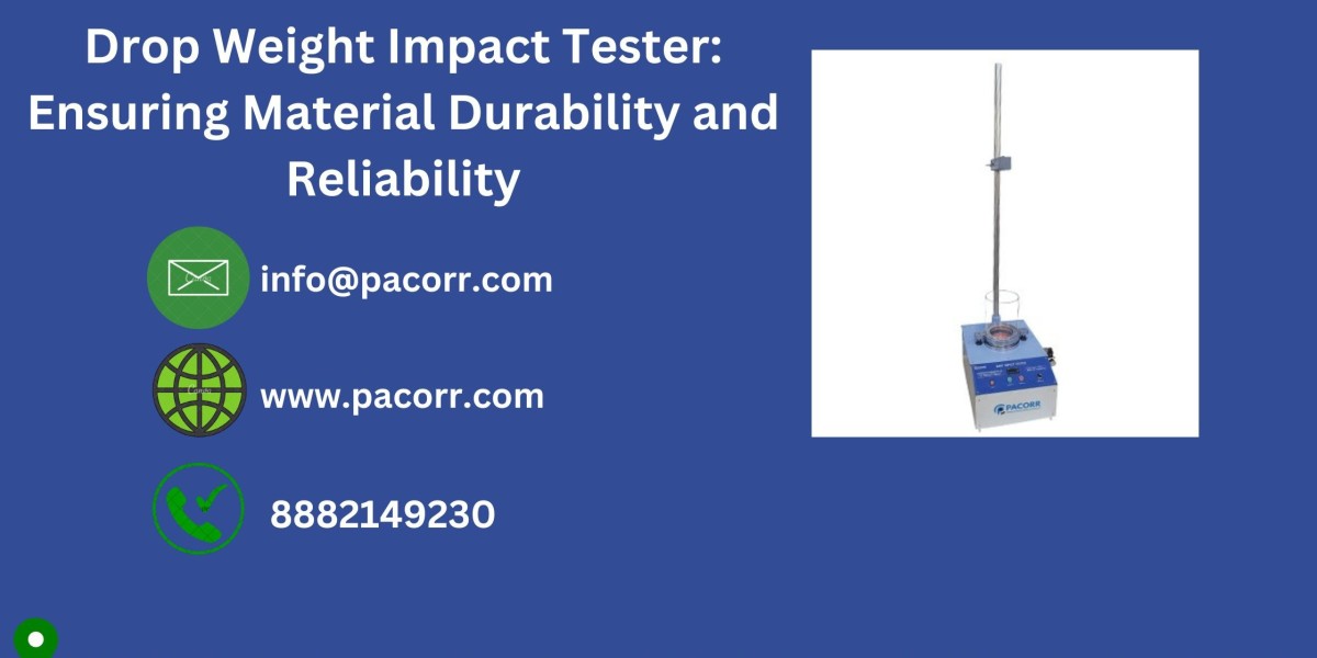 Why Every Manufacturer Needs Pacorr's Drop Weight Impact Tester to Ensure Product Safety Standards