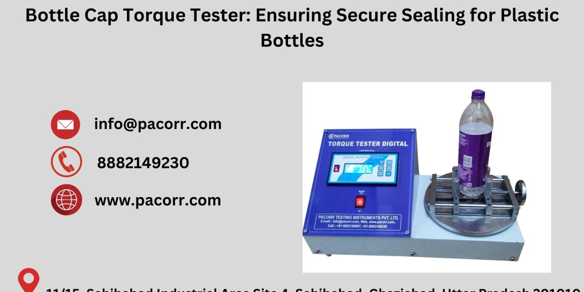 Bottle Cap Torque Tester: Ensuring Packaging Integrity with Advanced Torque Testing Technology