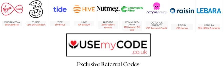 Use My Code UK Cover Image