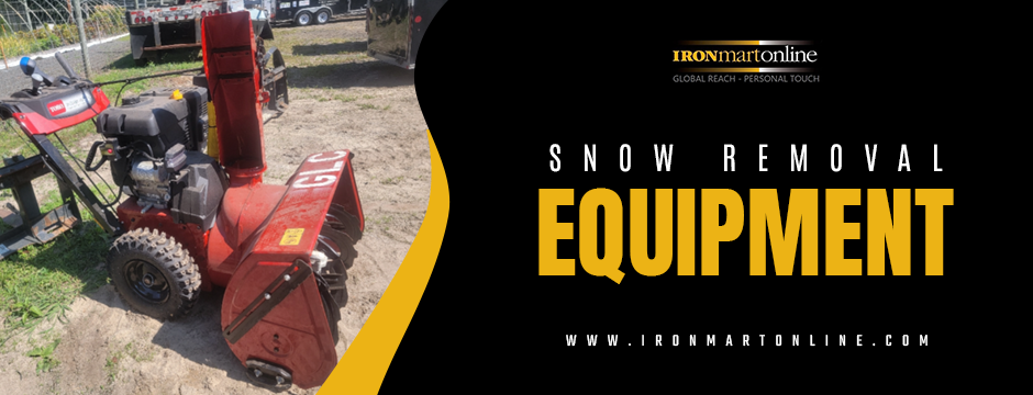 Snow Removal Equipment for Large Areas: Best Practices and Tips - www.Ironmartonline.com